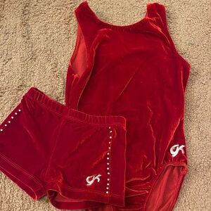 GK Elite Gymnastics Leotard Set
